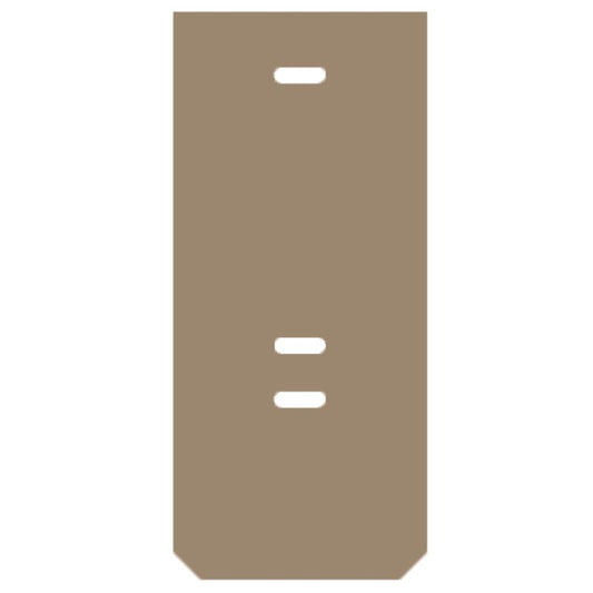 1069800000 - 2mm Dark Beige Cover Plate with Screw Terminals  (Pack of 20)