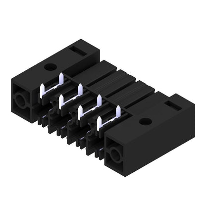 1928520000 - 7.62mm Female PCB Connector, 4 Pole, Black Finish  (Pack of 100)