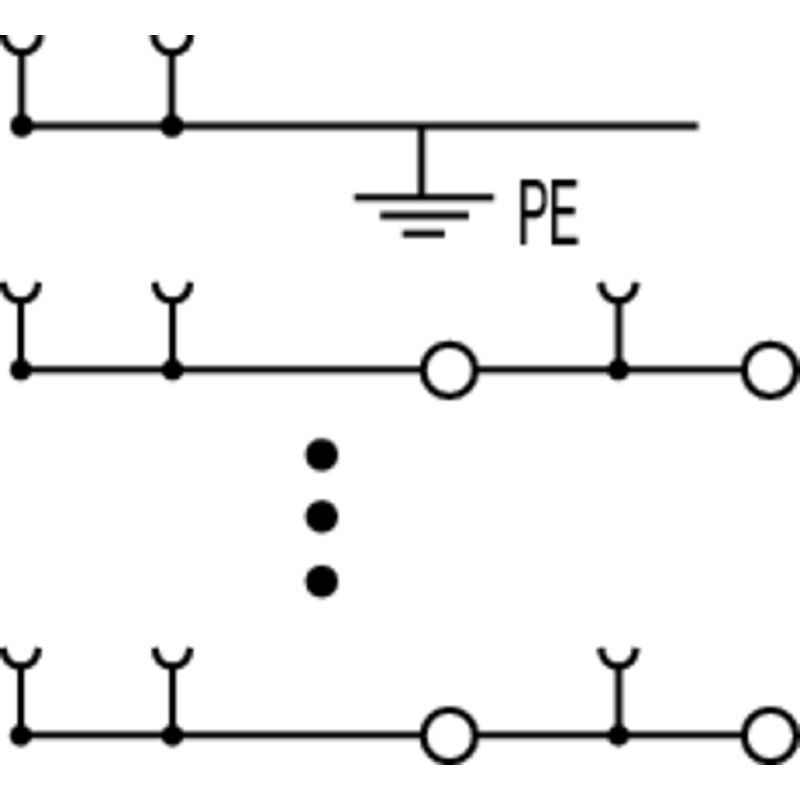 1692650000 - 8-Pole Tension-Clamp Initiator, 1.5 mm² Cross-Section  (Pack of 5)