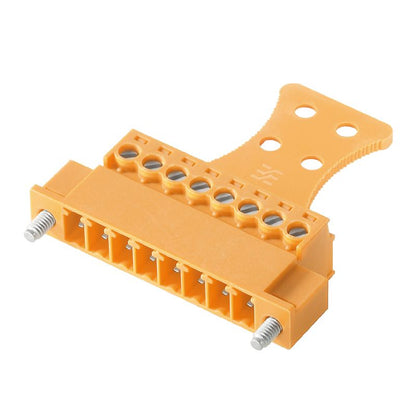 1237590000 - 3.81mm 8-Pole Male Plug PCB Connector with Clamping Yoke  (Pack of 50)