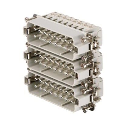 1650990000 - 16-Pole Male Connector for Screw Connections, 250V, 16A