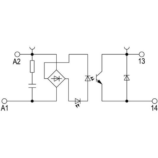 1180290000 - 120V AC Solid-State Relay with LED Indicator and Protection Circuit  (Pack of 10)