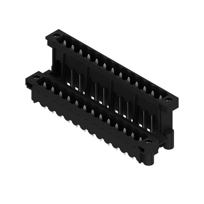 1829120000 - 5.08mm 26-Pole Male PCB Connector with Flange, Black  (Pack of 12)