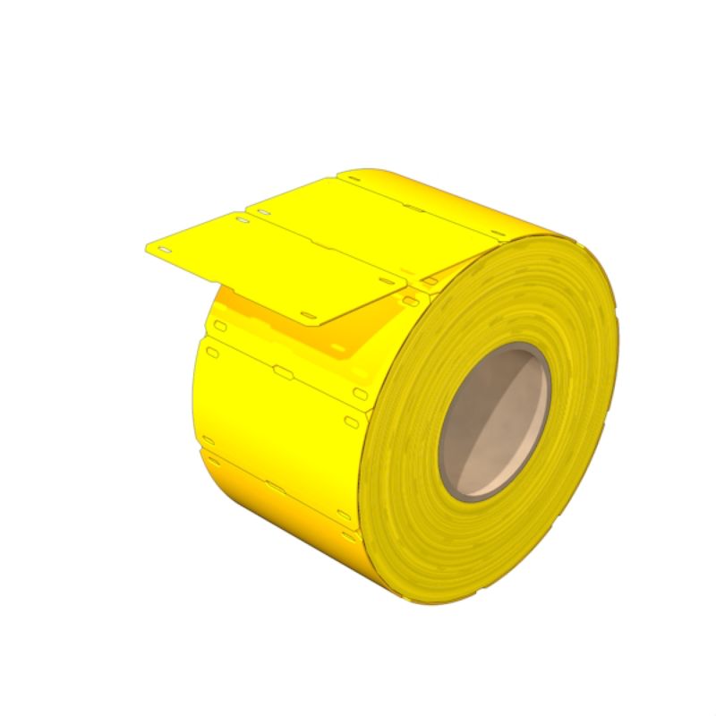 2005420000 - Yellow 60x32mm SlimFix Cable Marker Roll, 300 pcs   (Pack of 300)