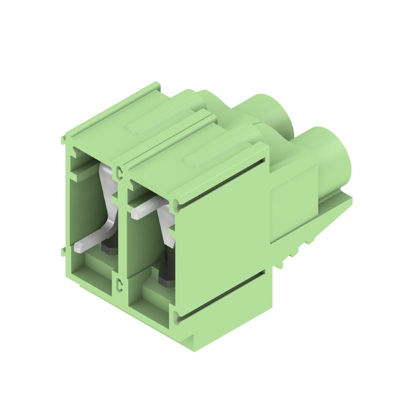 1444420000 - 10.16mm Green PCB Terminal with 2 Poles, 3.2mm Pins  (Pack of 20)