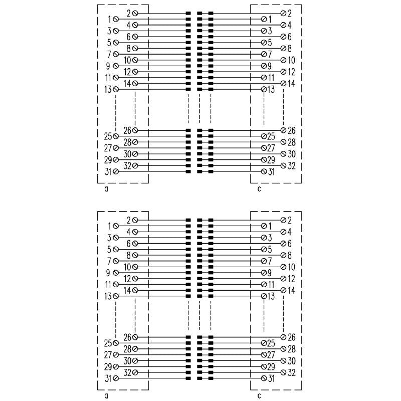 8013120000 - DIN 41612 Female Connector, 144mm Depth, RoHS Compliant