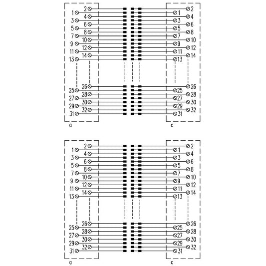 8013120000 - DIN 41612 Female Connector, 144mm Depth, RoHS Compliant