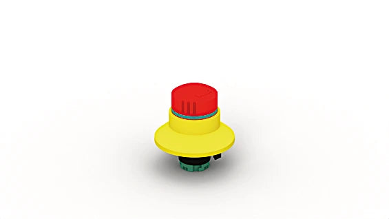 SEAL01 - 360° Emergency Stop Switch Actuator with LED Indicator
