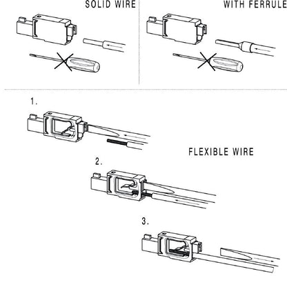 1970300000 - 3.81mm PCB Connector for 1.5mm² Female Push-In Connections  (Pack of 50)