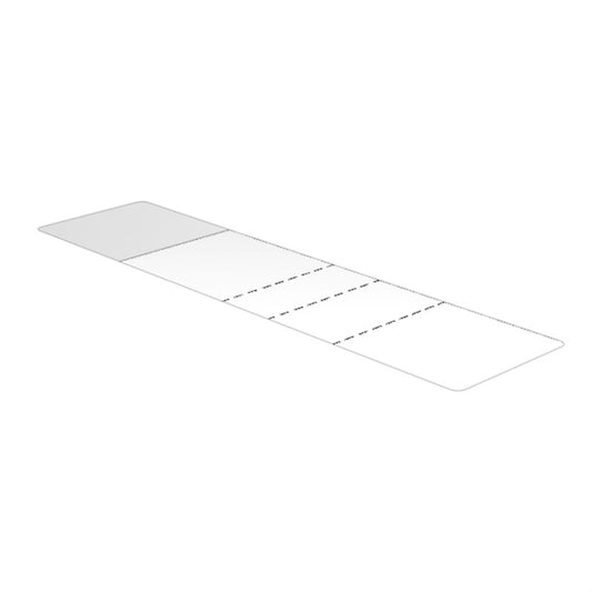 2711970000 - 1,000 White Vinyl Cable Markers for Conductors 12.2-24.4mm  (Pack of 1000)