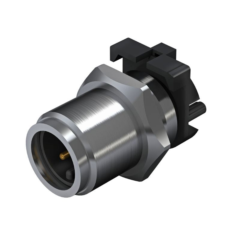 2422610000 - M12 Connector 4-Pole with 10cm Cable and Mounting Thread  (Pack of 10)