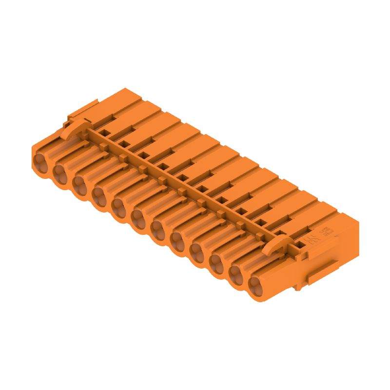 1649470000 - 12-Pole 5.08mm Female PCB Connector with Crimp, RoHS Compliant  (Pack of 50)