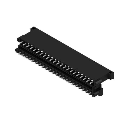 1889410000 - 44-Pole PCB Connector, 5.08mm Pitch, 180° Angle, Black  (Pack of 8)