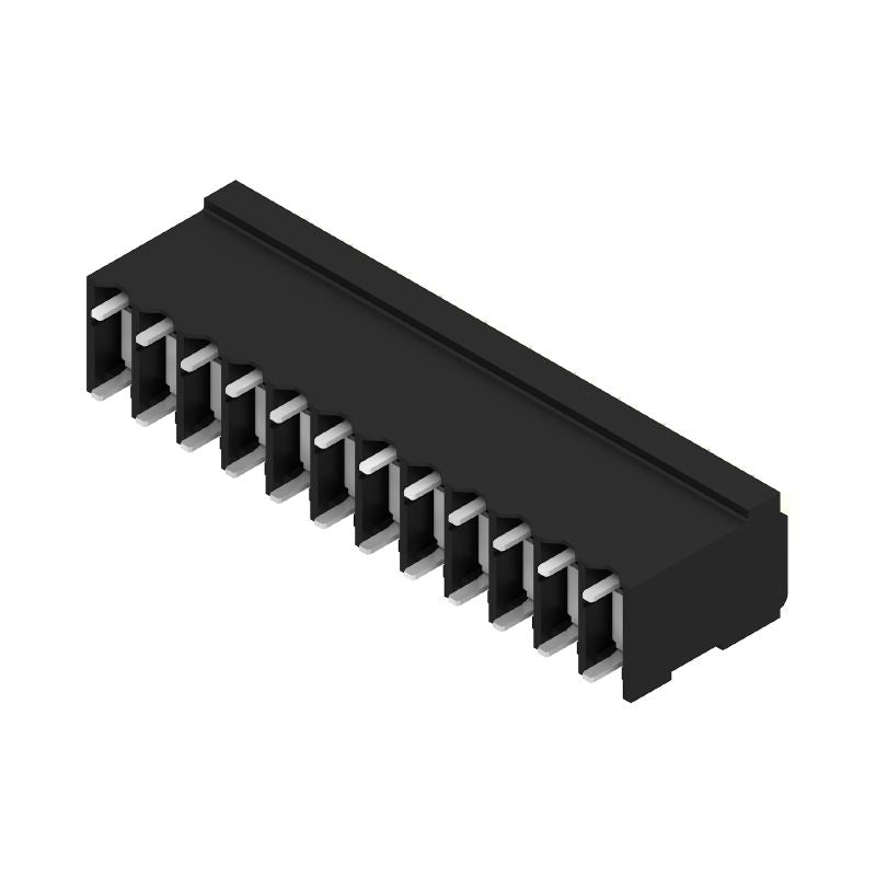 1874420000 - 3.50mm 12-Pole PCB Connector, 180° Orientation, Black  (Pack of 175)