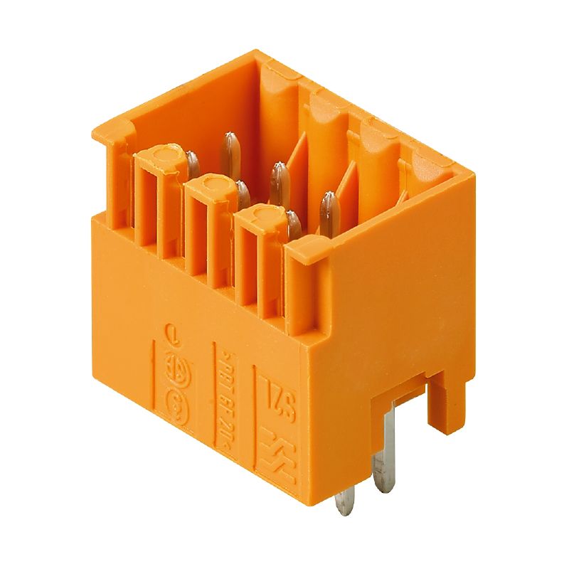 1728800000 - 3.50mm 8-Pole THT Male PCB Connector, Orange  (Pack of 120)