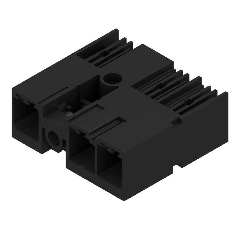 2499810000 - 3-Pole 7.62mm PCB Male Header Connector, 90° Elbow  (Pack of 60)