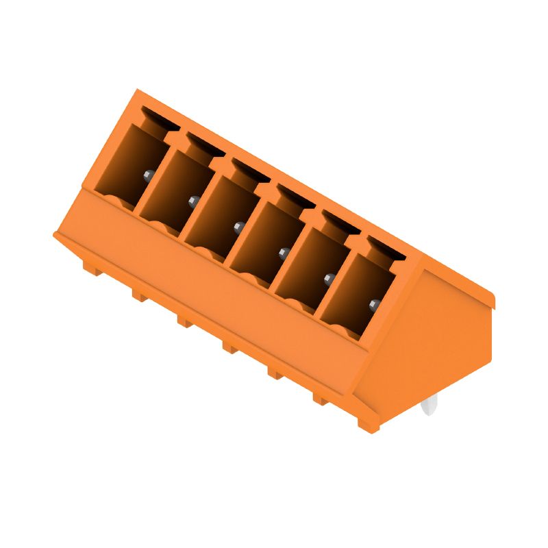 1975880000 - 3.81mm Male Header PCB Connector, 6 Poles, 135° Angle  (Pack of 50)