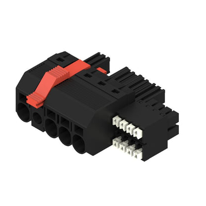 2628350000 - 7.62mm 4-Pole Female PCB Connector with PUSH IN Mechanism  (Pack of 25)