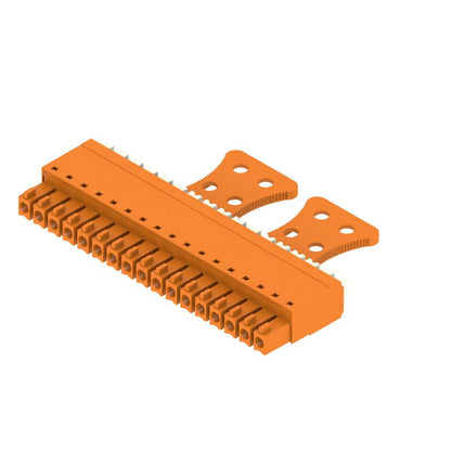 1235930000 - 3.81mm Female PCB Connector, 17 Poles, 180° Orientation  (Pack of 50)