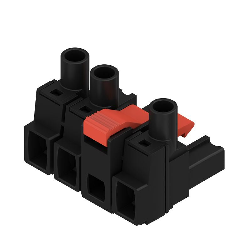 1317330000 - 7.62mm Female PCB Connector with 3 Poles and 180° Clamping  (Pack of 50)