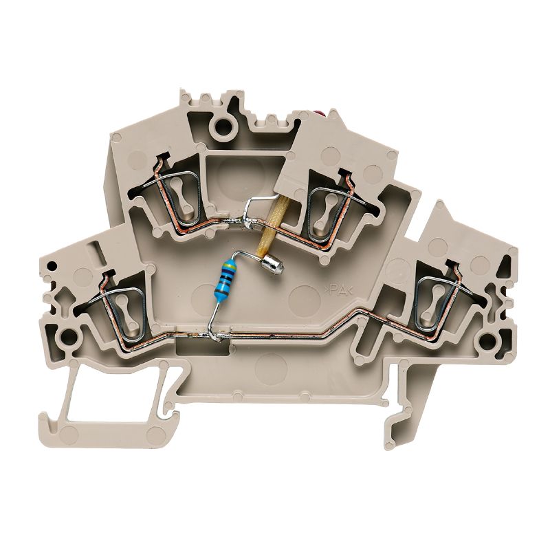 1905310000 - 2.5mm² Double-Tier Terminal, 53mm Deep, RoHS Compliant  (Pack of 50)