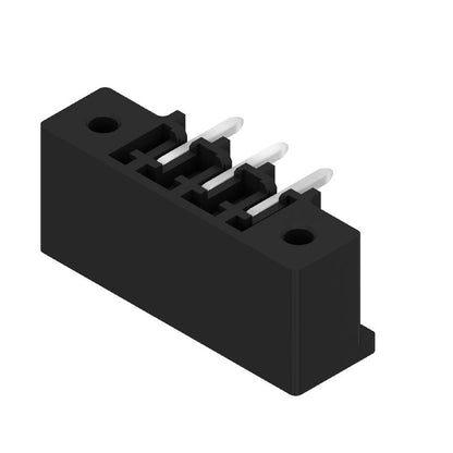 1038420000 - 3-Pole 3.81mm Male PCB Connector with 270° Flange Elbow  (Pack of 50)
