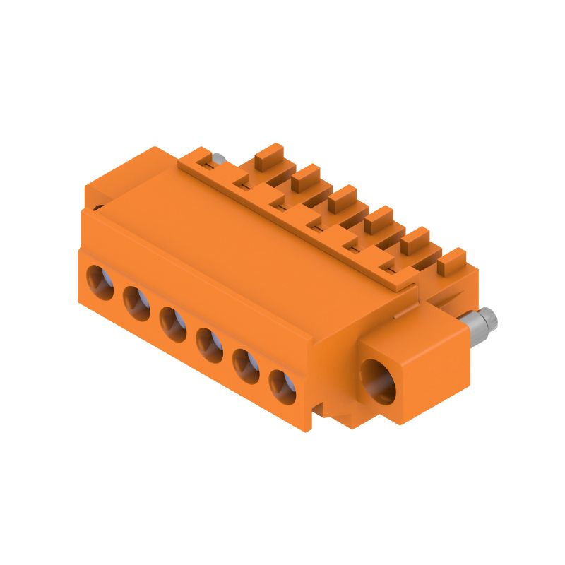 1940500000 - 3.81mm 6-Pole Female PCB Connector with 270° Clamping  (Pack of 50)