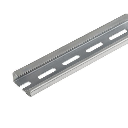 0514400000 - 2000mm Steel Terminal Rail with Zinc Coating  (Pack of 20)