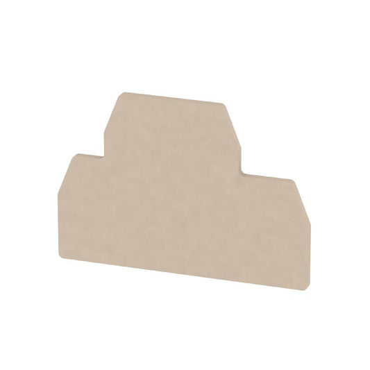 1754200000 - 47mm Dark Beige End Plate for Terminals, V-0 Rated  (Pack of 20)