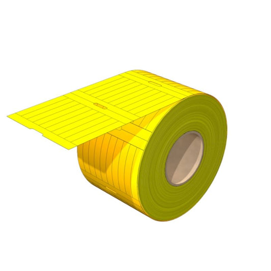 2519160000 - Yellow 40x6.3mm ELS Insert Markers, 3000 Pieces  (Pack of 3000)