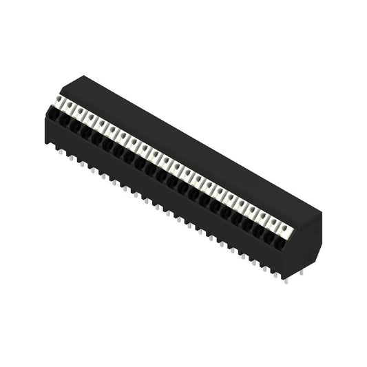 1885850000 - Black 3.50mm PCB Terminal, 22 Poles, 135° Angle  (Pack of 7)