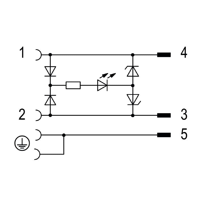 9457680015 - 0.15m M12 PUR Valve Cable with LED Indication