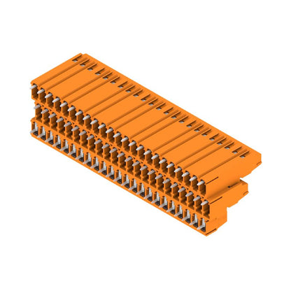 1769830000 - 3.5mm Solder Terminals, 69 Poles, 5.08mm Spacing, Orange Finish  (Pack of 5)