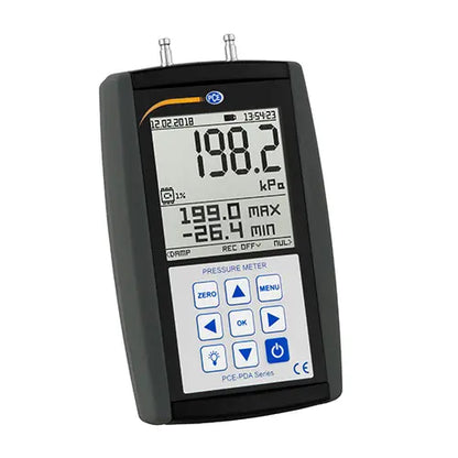 PCE-PDA 1L - Precision Differential Pressure Gauge with Data Logger and Dual Display