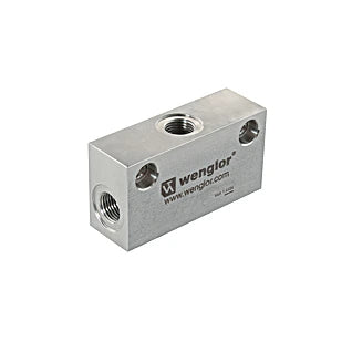 ZH3C005 - Compact Flow Sensor Adapter Block with Seal