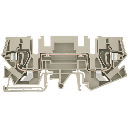 1771810000 - Dark Beige 6mm² Feed-Through Terminal, 800V, 41A  (Pack of 20)