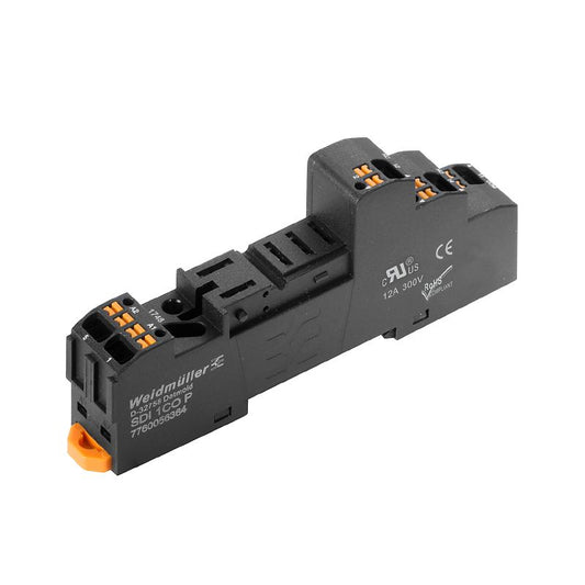 7760056364 - D-Series Relay Socket with 12A CO Contact and -40°C to 55°C Range  (Pack of 20)