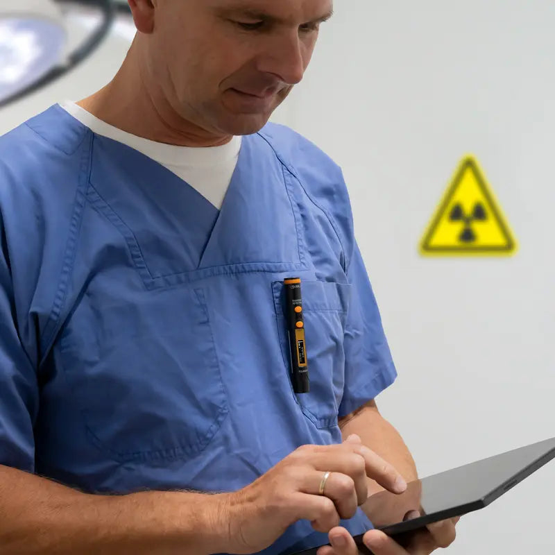 PCE-RAM 5 - Sensitive Geiger Counter for X, ß, and y Radiation Detection