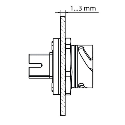 1963440000 - V1 SCRJ to 2 SC Fiber Coupling, RoHS Compliant  (Pack of 10)