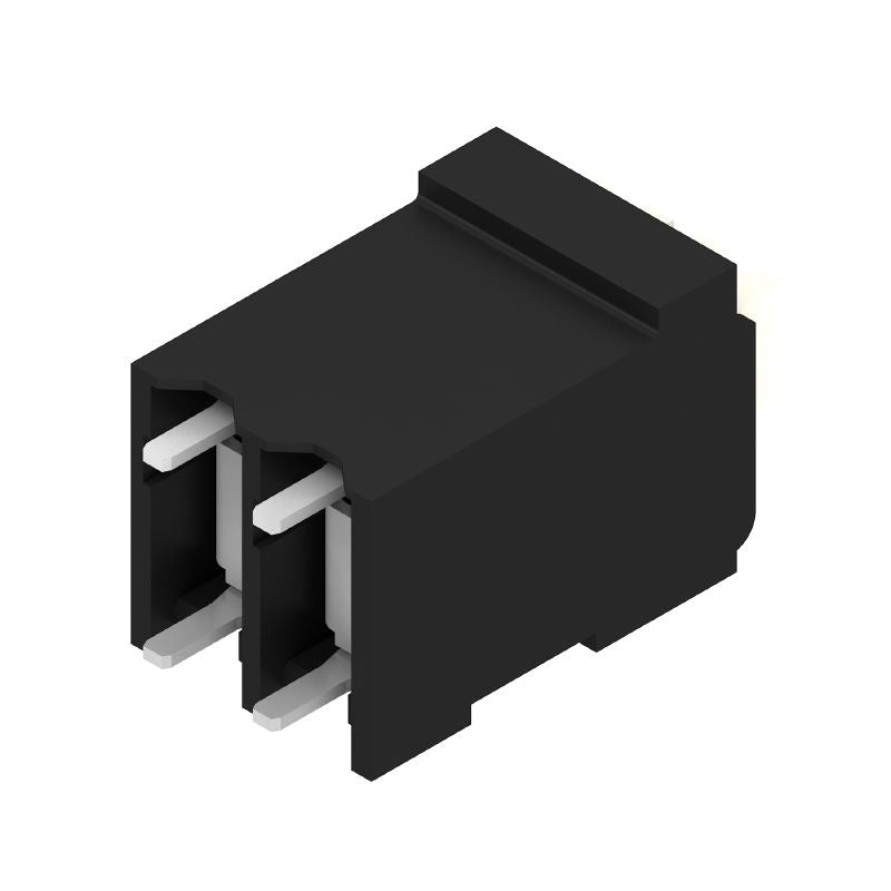 1874490000 - 3.50mm 2-Pole Black Circuit Board Terminal with PUSH IN Connection  (Pack of 175)