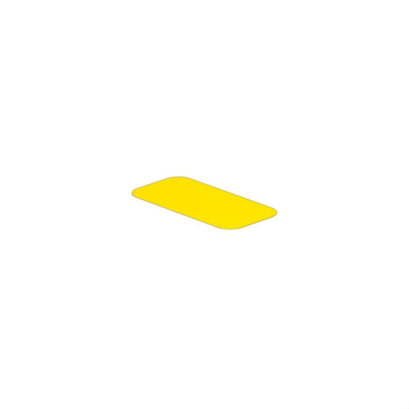 2006240000 - Yellow Self-Adhesive 9x18mm Polyester Device Markers  (Pack of 1000)