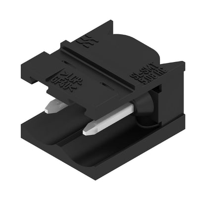 1774762001 - 5.08mm Black PCB Connector, 2 Poles, 90° Angle  (Pack of 100)