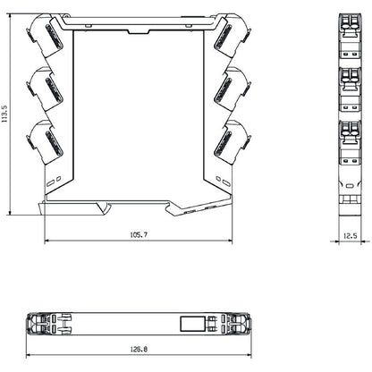 2514650000 - Dual-Channel DC Isolating Amplifier with 5-Way Isolation