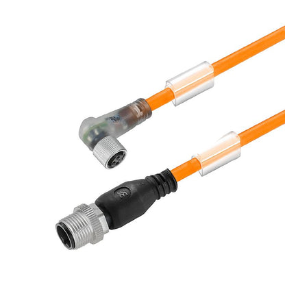 2812950300 - 3m PUR M12/M8 Sensor Line with LED Function
