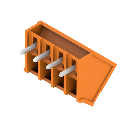 1975800000 - 3.81mm 4-Pole PCB Connector, THT Solder, Orange Box  (Pack of 50)