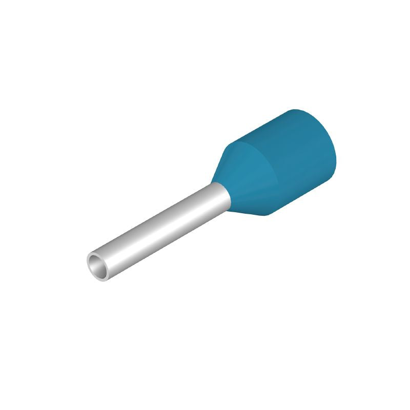 9018550000 - Light Blue Wire End Ferrule, 14mm Length, 0.75mm² Capacity  (Pack of 500)
