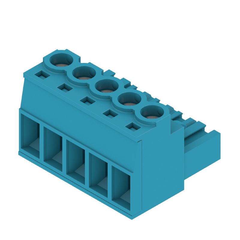 1137280000 - 5-Pole Female PCB Connector with 5.08mm Spacing, 180° Clamping  (Pack of 72)