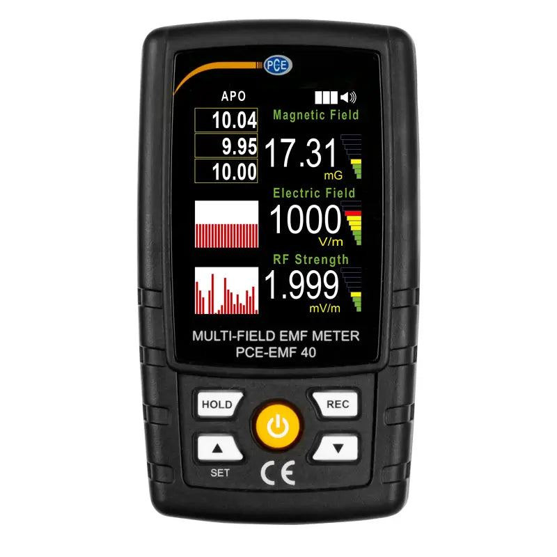 PCE-EMF 40 - 3-Axis Gauss Meter with 2.4'' Display and Alarm