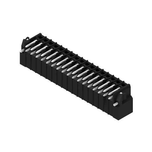1290010000 - 34-Pole 3.50mm PCB Connector, 90° Male Header, Black  (Pack of 24)