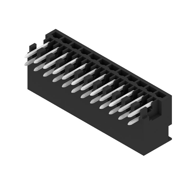 1728080000 - 24-Pole 3.5mm Male Header Connector for PCB, 90-Degree Angle  (Pack of 42)